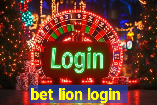 bet lion login